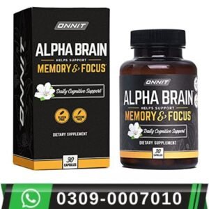 Alpha Brain Memory And Focus Pills In Pakistan